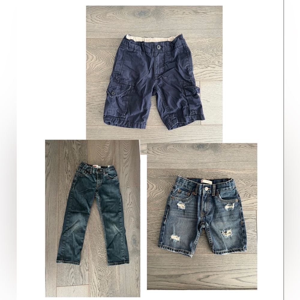 Levi’s 511, Gap Kids Shorts and Jeans Kids Size 6